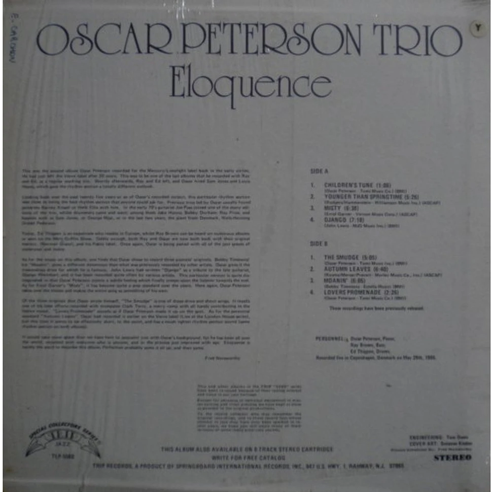 The Oscar Peterson Trio - Eloquence