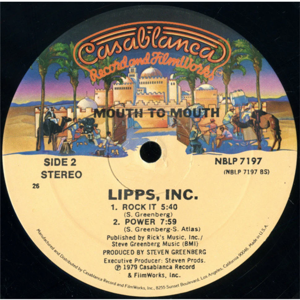 Lipps, Inc. - Mouth To Mouth