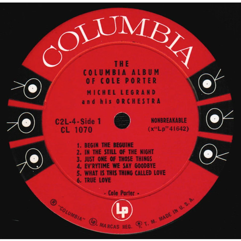 Michel Legrand Et Son Orchestre - The Columbia Album Of Cole Porter