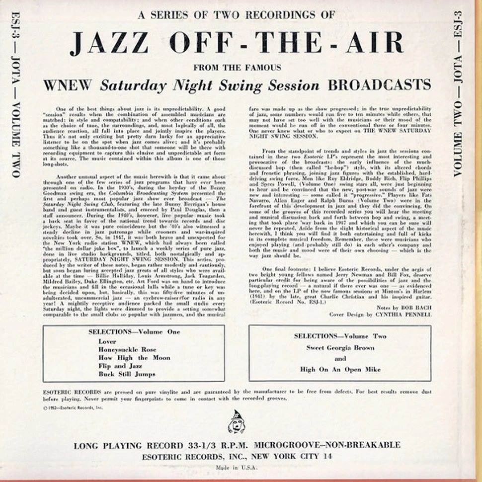 V.A. - Jazz Off The Air (WNEW-1947) Vol. 2