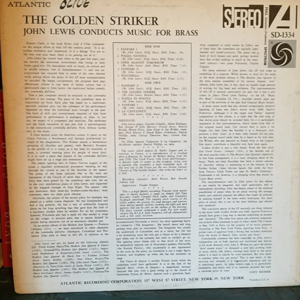 John Lewis - The Golden Striker