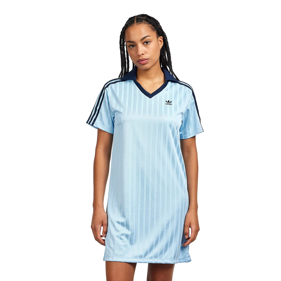 adidas - Adicolor Football Jacquard V-Neck Dress