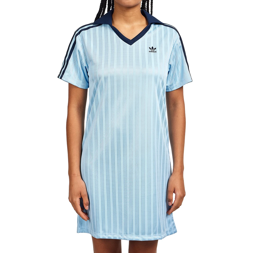 adidas - Adicolor Football Jacquard V-Neck Dress