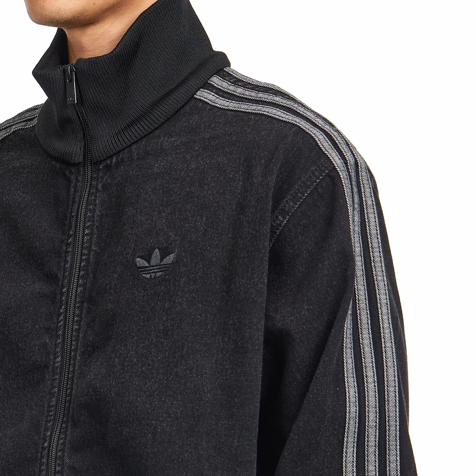 adidas - Adicolor Denim Firebird Track Top (True Black Denim) | HHV