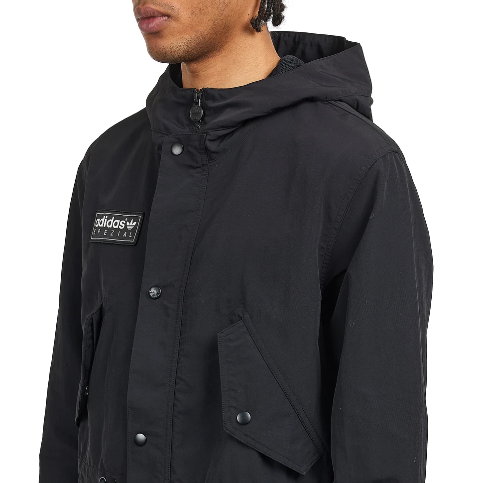 adidas Spezial - Halewood SPZL Parka (Black) | HHV