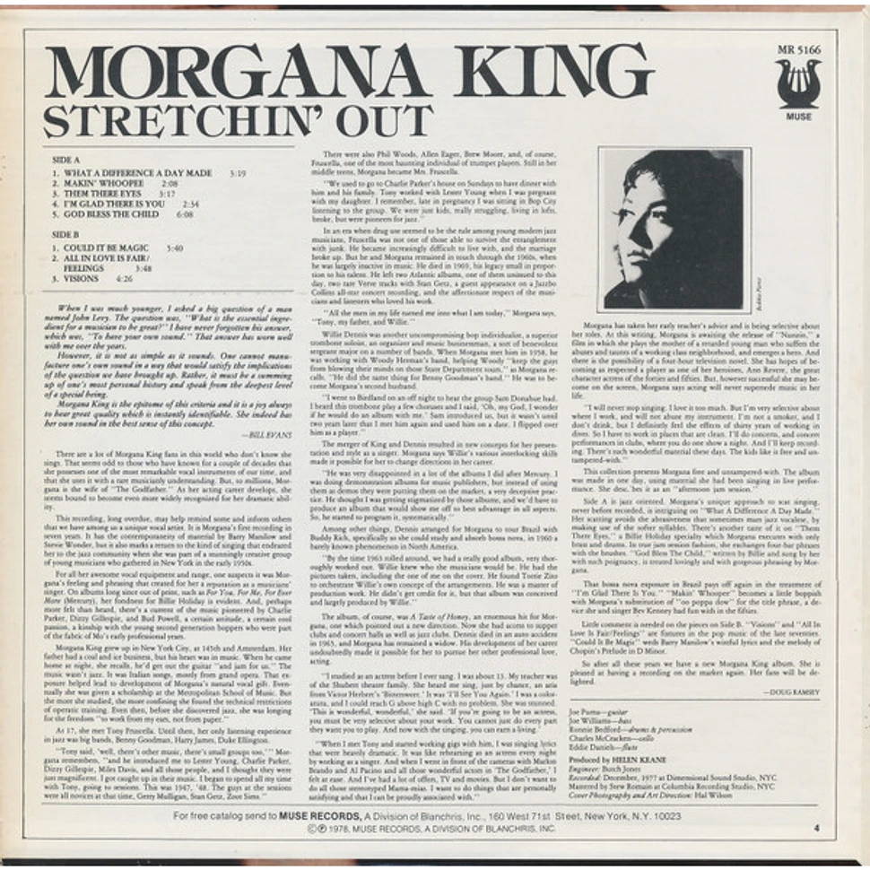 Morgana King - Stretchin' Out