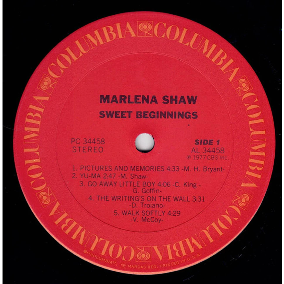 Marlena Shaw - Sweet Beginnings