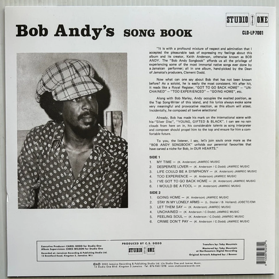 Bob Andy - Bob Andy's Song Book