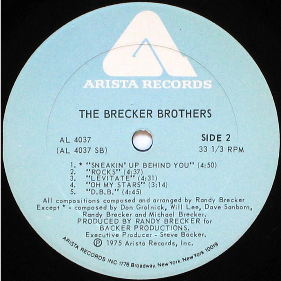 The Brecker Brothers - The Brecker Bros.