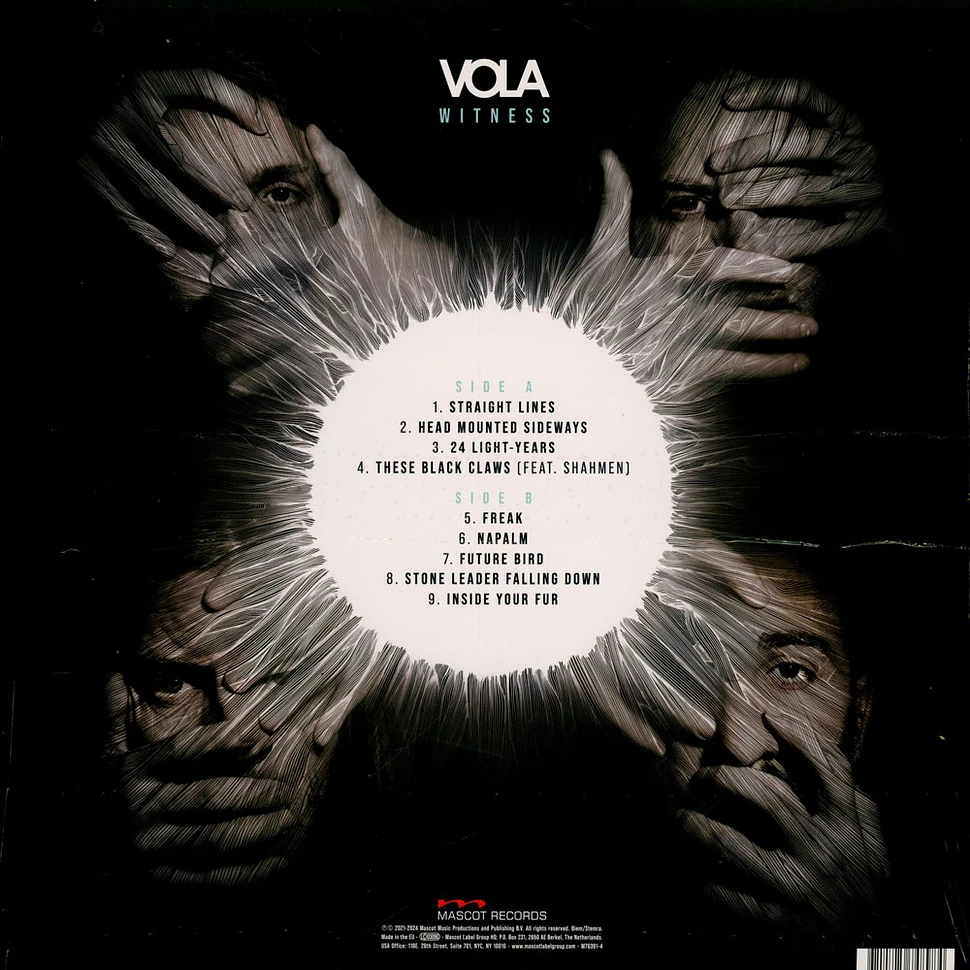 Vola - Witness - White & Black Marble Vinyl Edition