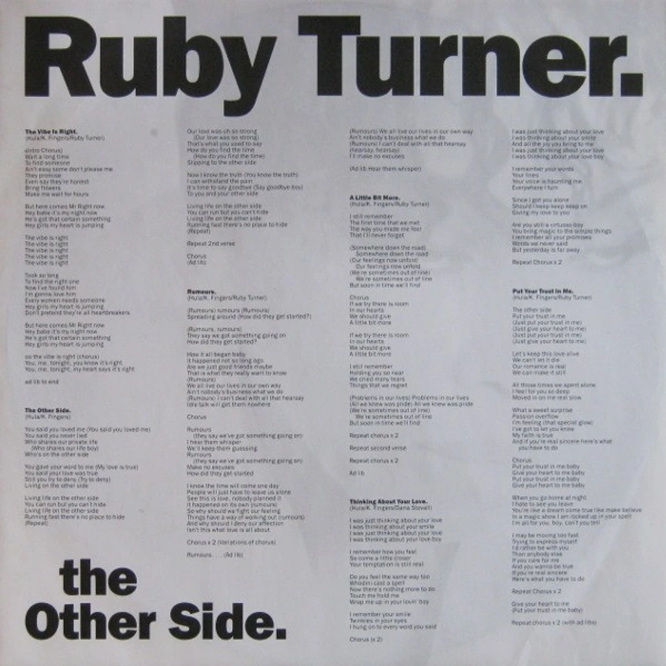 Ruby Turner - The Other Side