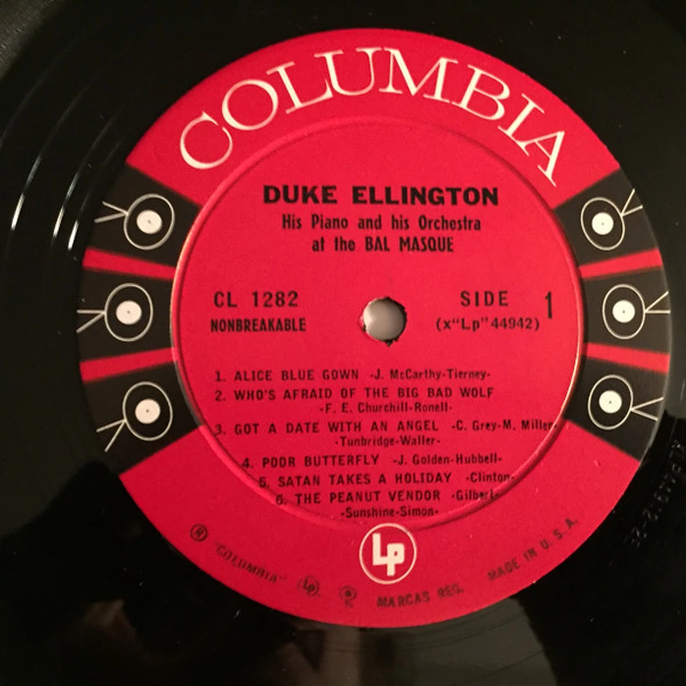 Duke Ellington - Dance To Duke! His Piano And His Orchestra At The Bal Masque