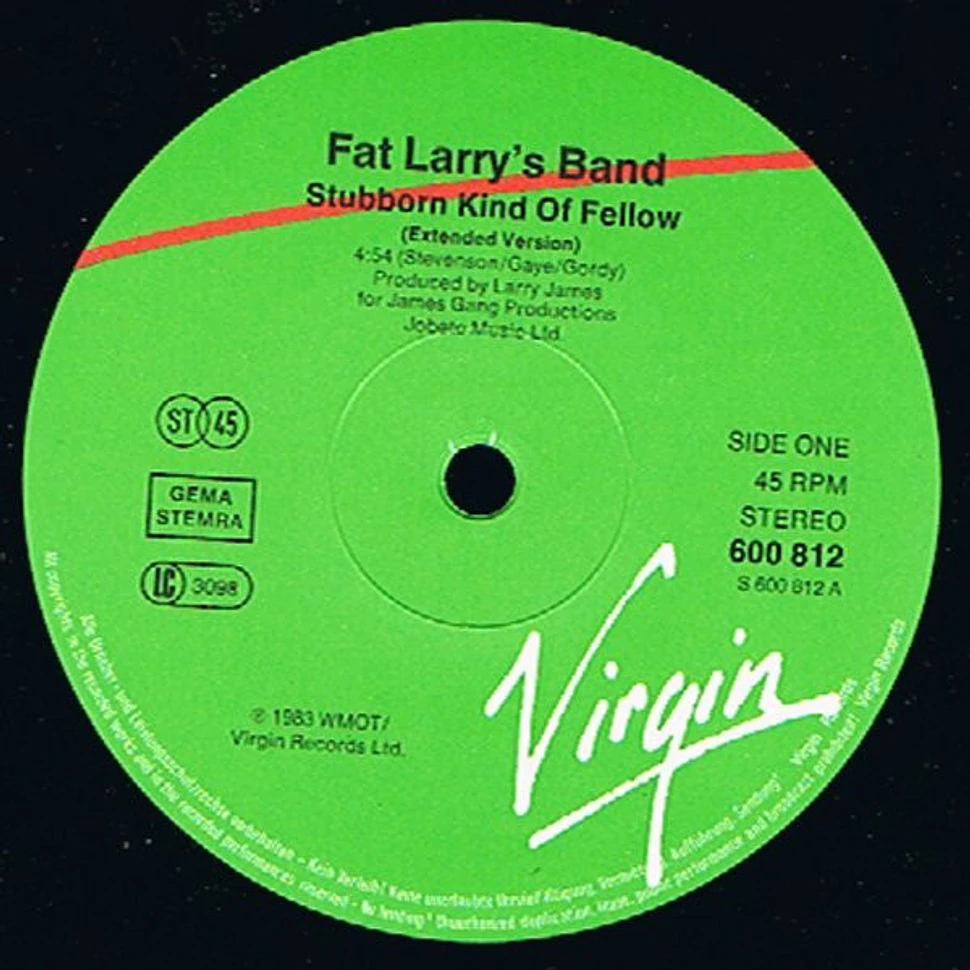 Fat Larry's Band - Stubborn Kind Of Fellow / Changes