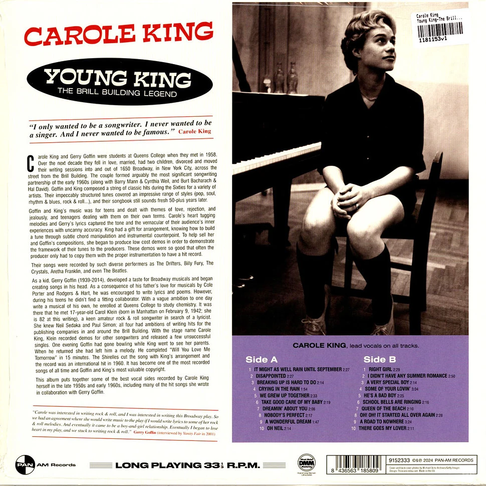 Carole King - Young King - The Brill Building Legend