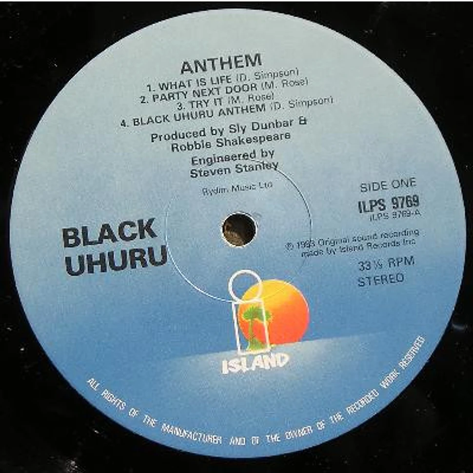 Black Uhuru - Anthem