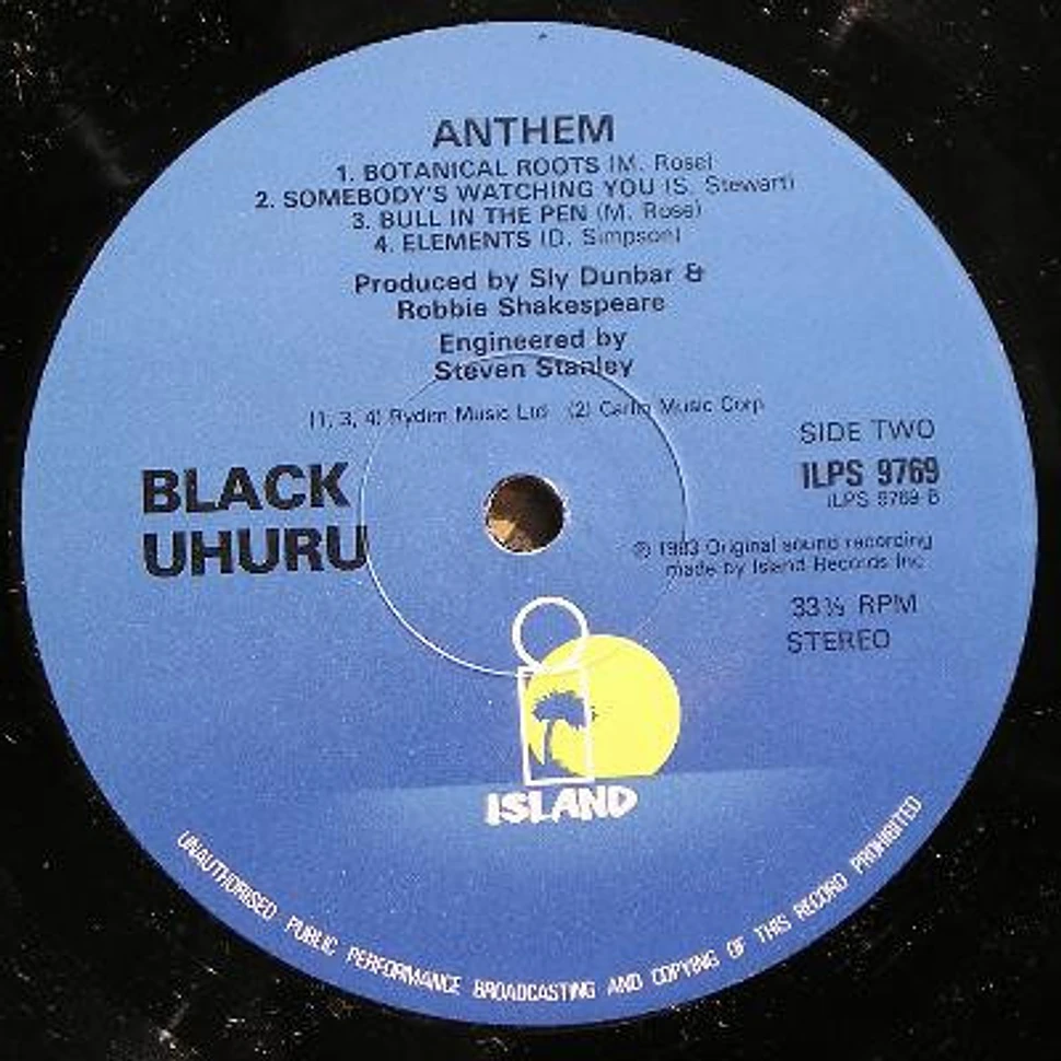 Black Uhuru - Anthem