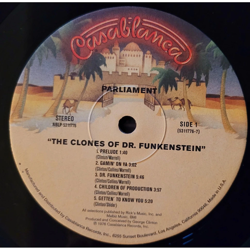 Parliament - The Clones Of Dr. Funkenstein