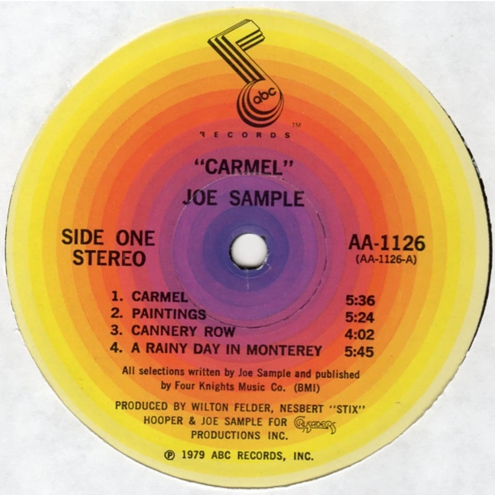 Joe Sample - Carmel