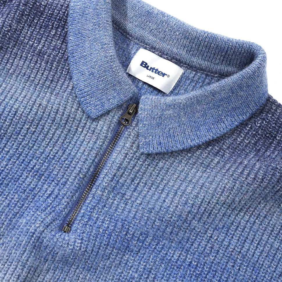 Butter Goods - Beams 1/4 Zip Knit Polo