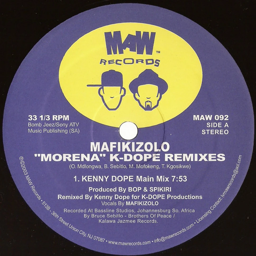 Mafikizolo - Morena (K-Dope Remixes)