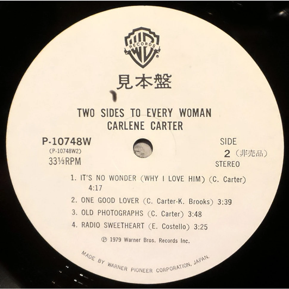 Carlene Carter - Two Sides To Every Woman