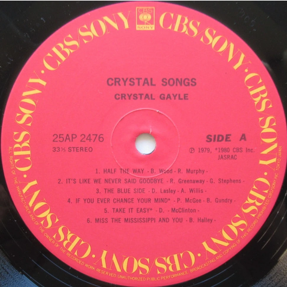 Crystal Gayle - Crystal Songs