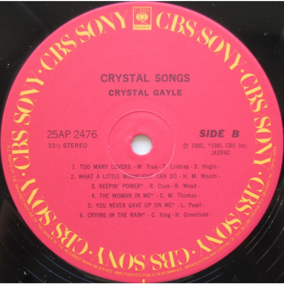 Crystal Gayle - Crystal Songs