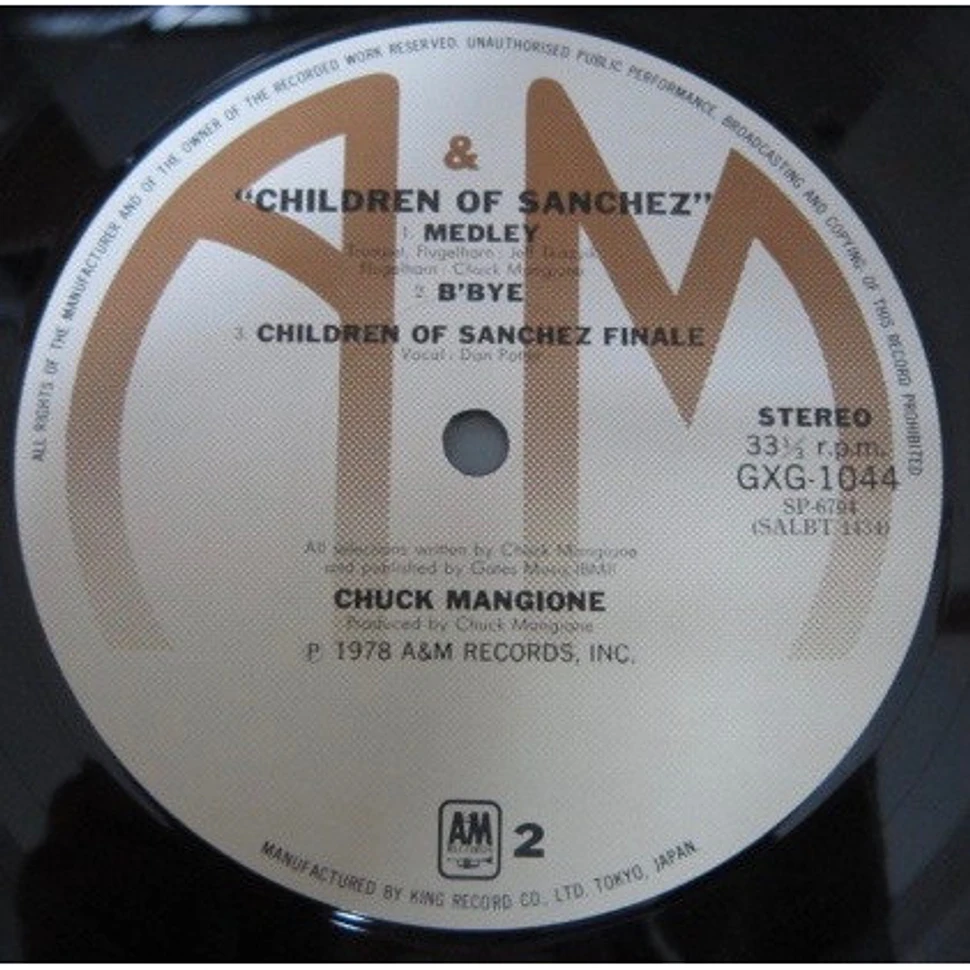 Chuck Mangione - Children Of Sanchez