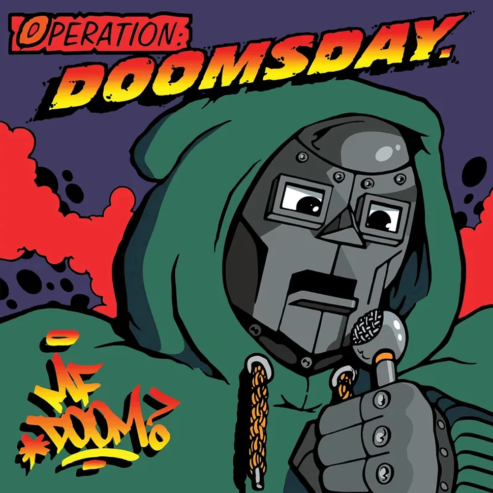 MF DOOM - Operation: Doomsday 25th Anniversary Black Friday Record Store Day 2024 Splatter Vinyl Edition