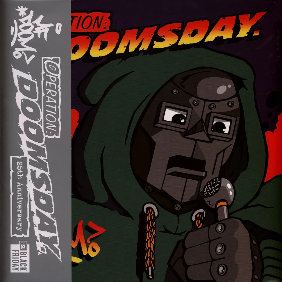 MF DOOM - Operation: Doomsday 25th Anniversary Black Friday Record ...