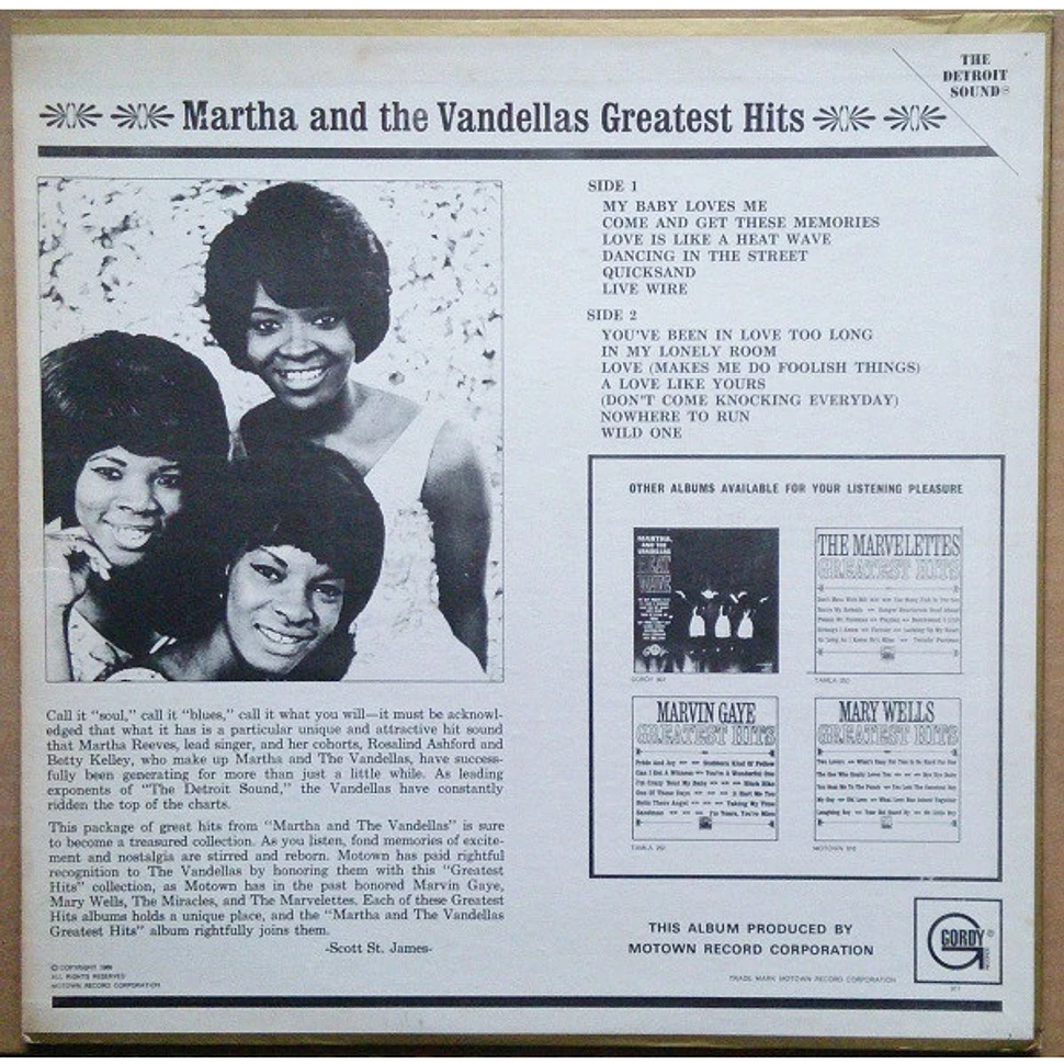 Martha Reeves & The Vandellas - Greatest Hits