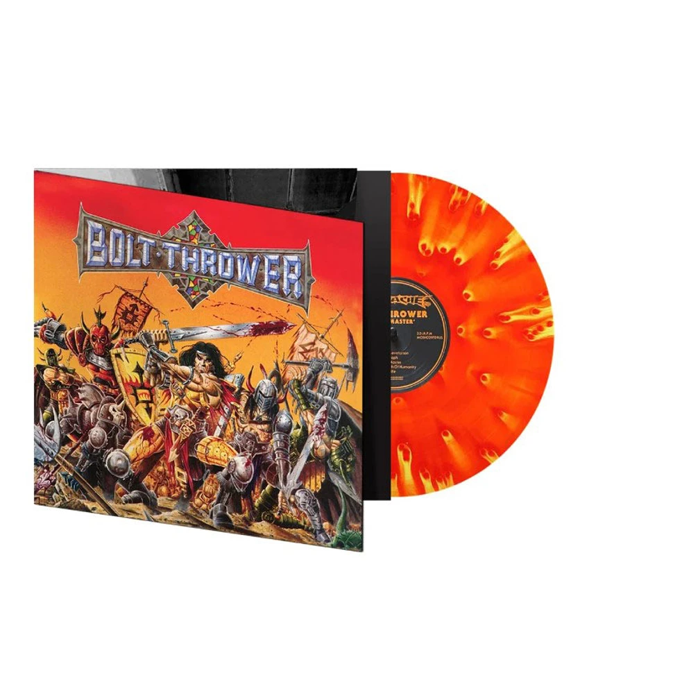 Bolt Thrower - War Master Black Friday Record Store Day 2024 Fire Red Vinyl Edition