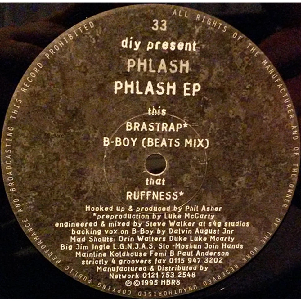 Phil Asher - Phlash EP