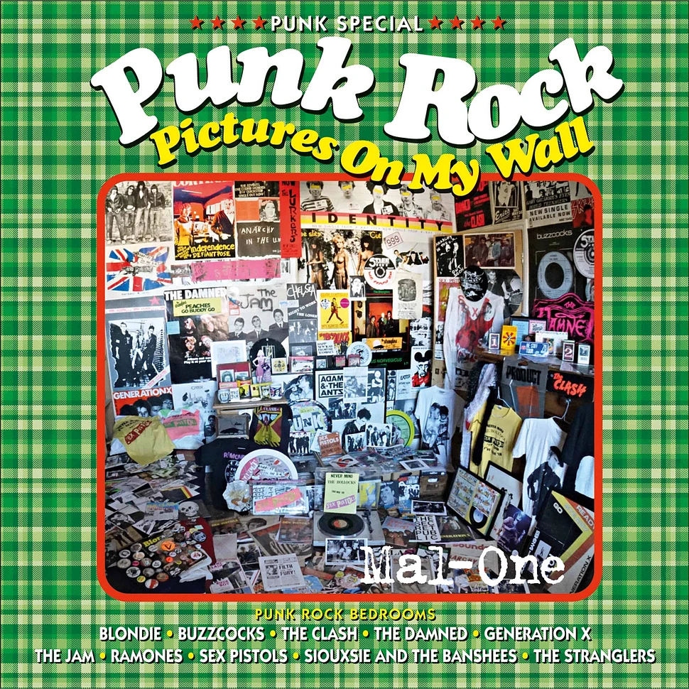 Mal-One - 'Punk Rock' Pictures On My Wall Book