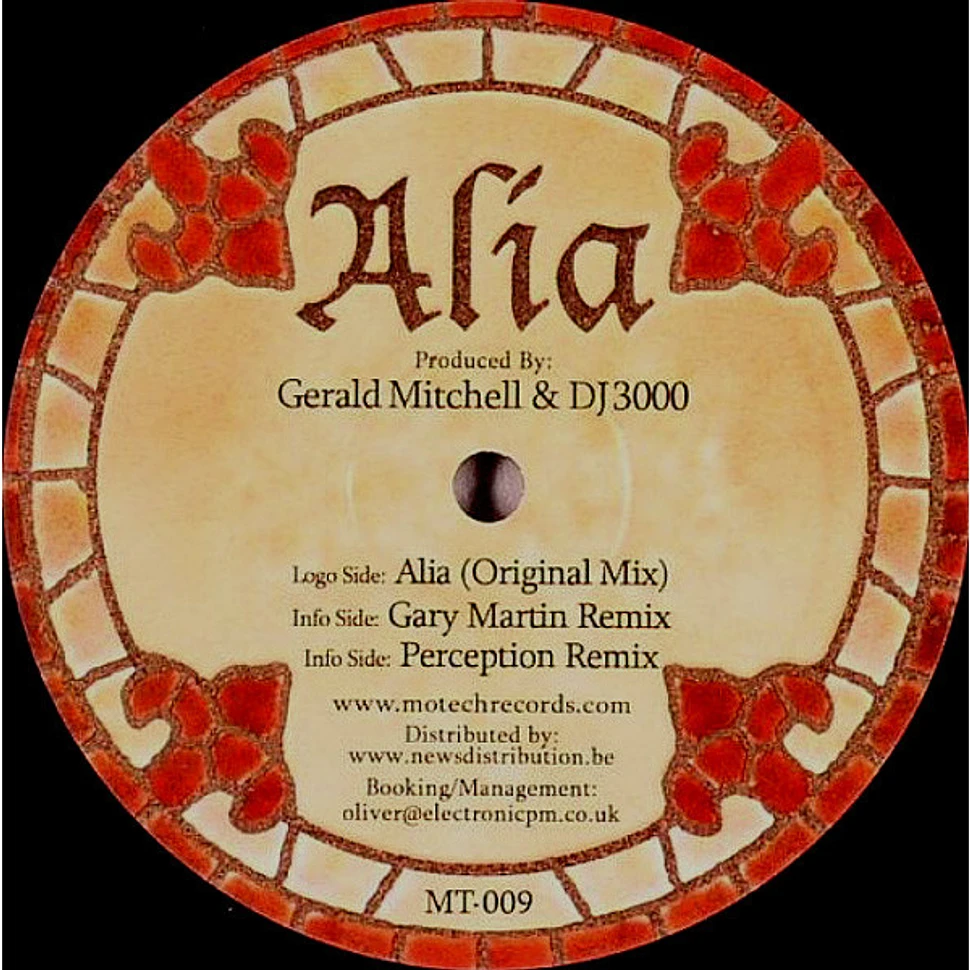 Gerald Mitchell & DJ 3000 - Alia