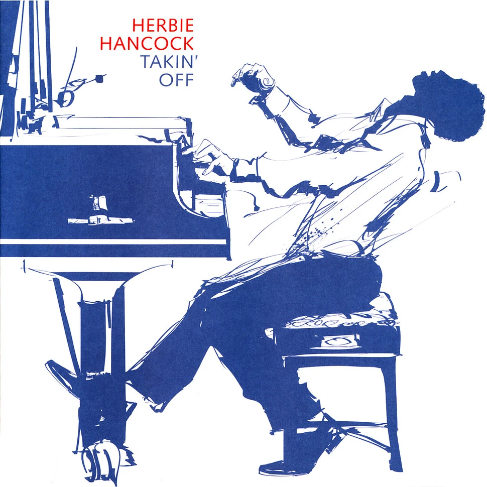 Herbie Hancock - Takin' Off Blue Marbled Vinyl Edition