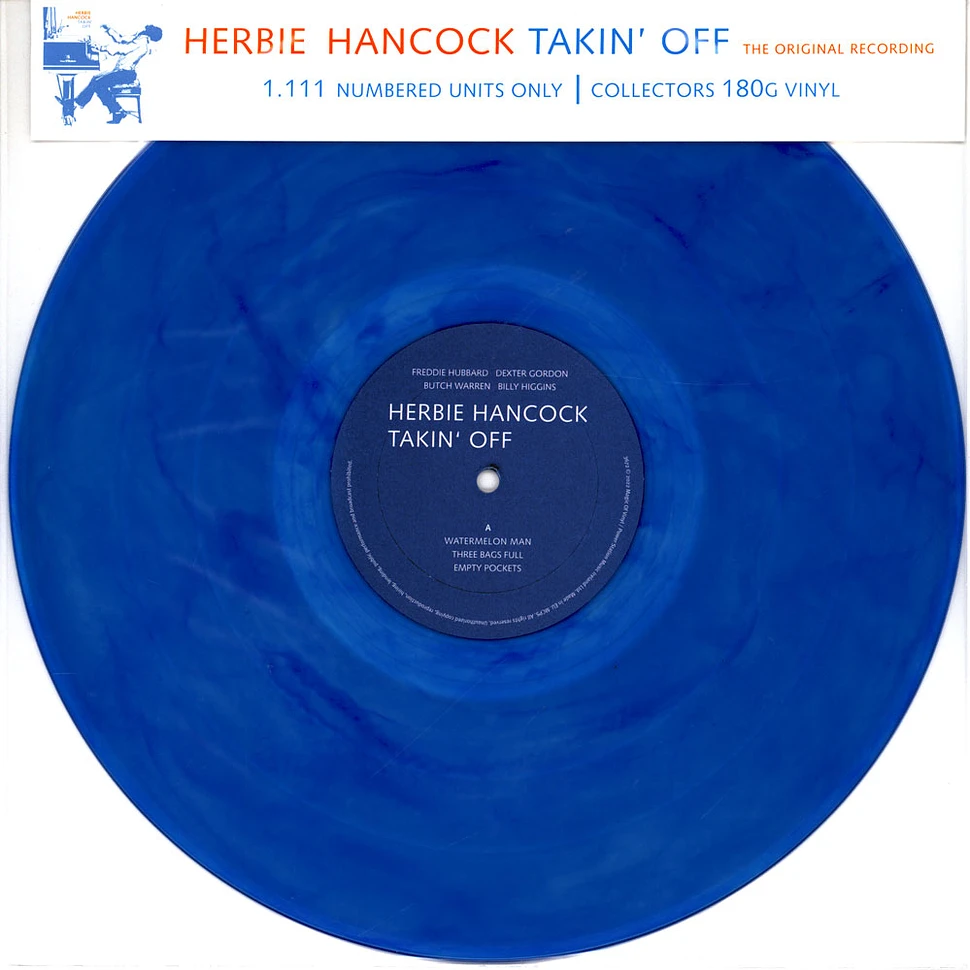 Herbie Hancock - Takin' Off Blue Marbled Vinyl Edition