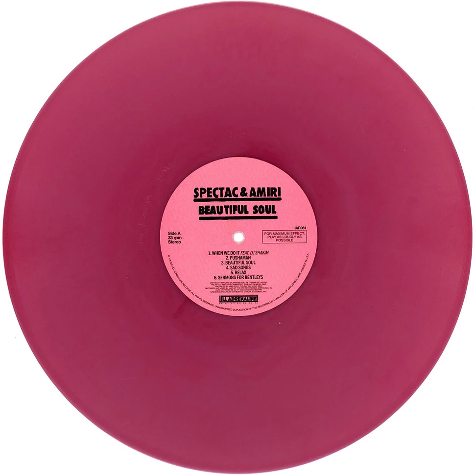 Spectac & Amiri - Beautiful Soul HHV Exclusive Violet Pink Vinyl Edition