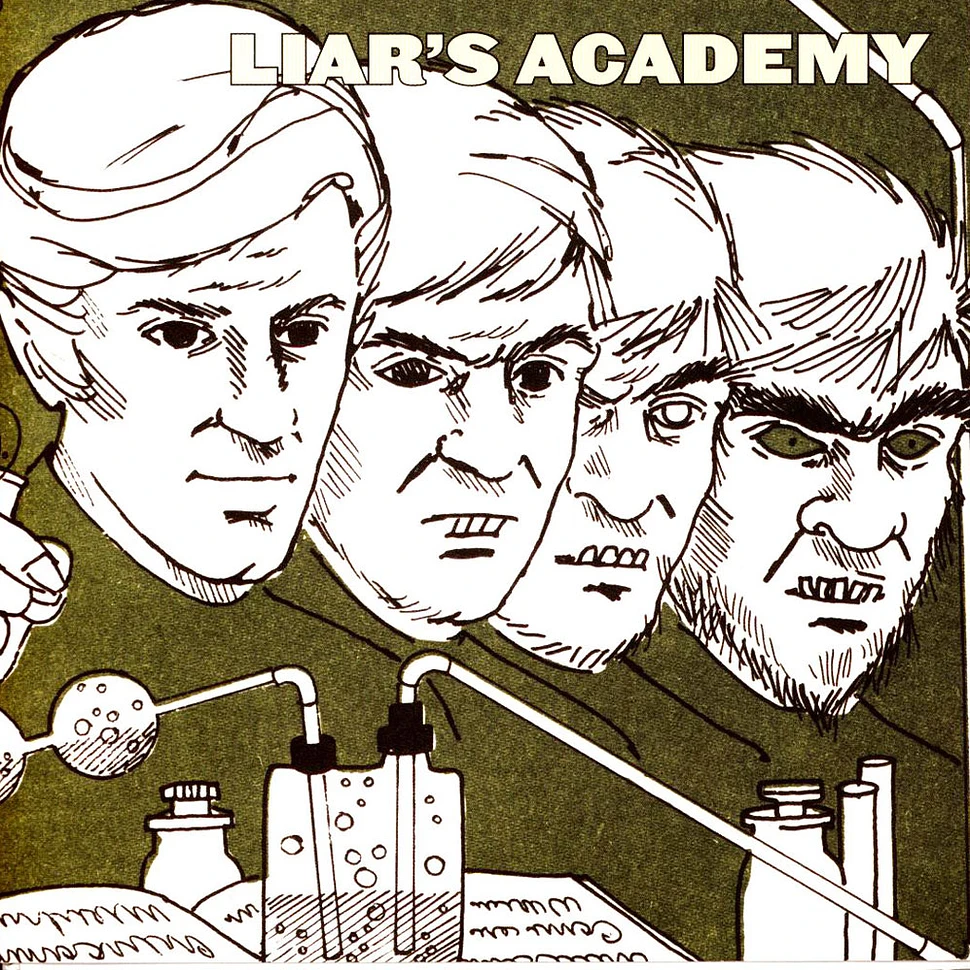 Liar's Academy - Run For Cover Swirled Green Vinyl Editiob