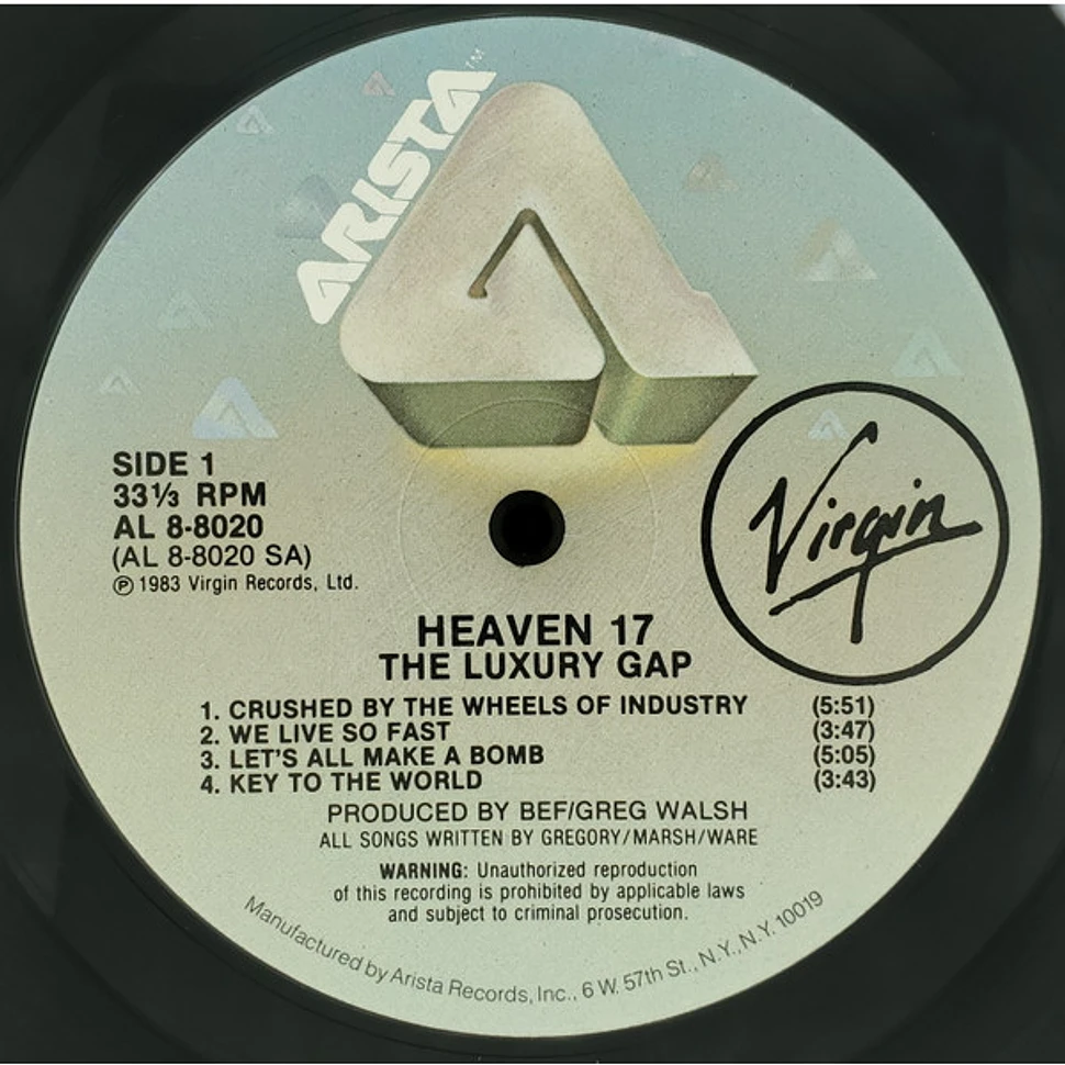 Heaven 17 - The Luxury Gap