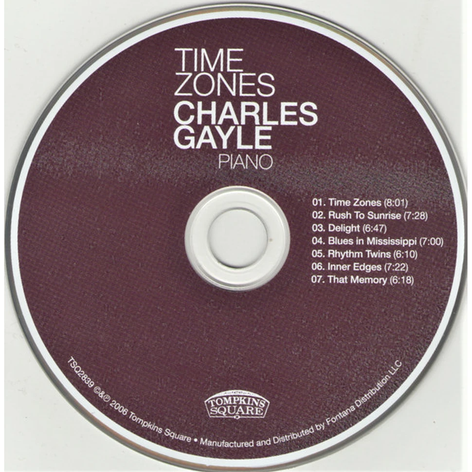 Charles Gayle - Time Zones