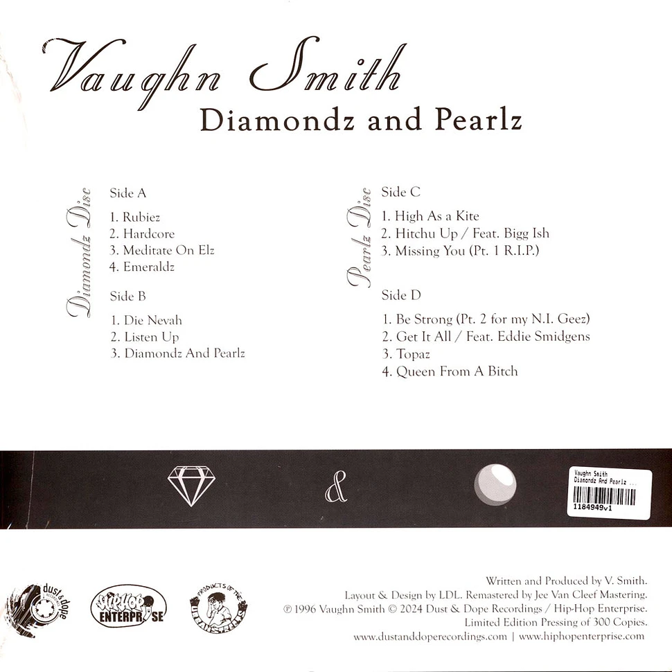 Vaughn Smith - Diamondz And Pearlz HHV Exclusive Crystal Vinyl Edition