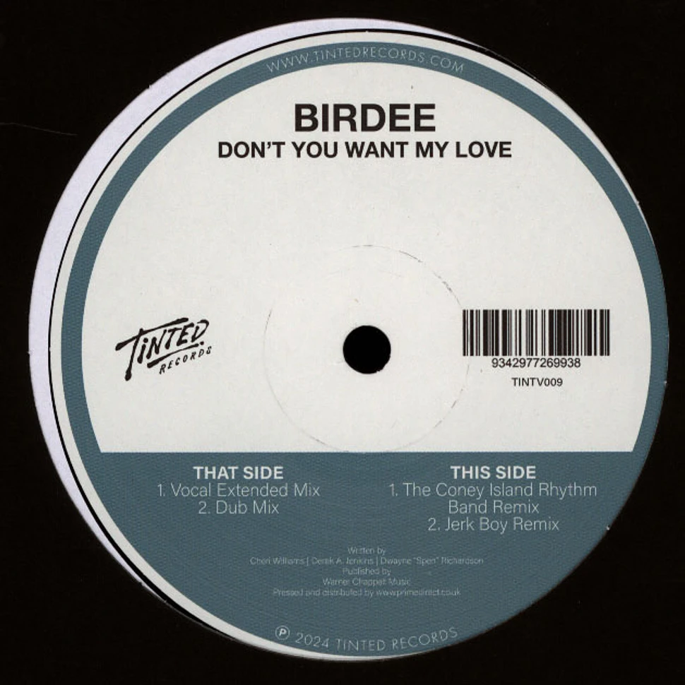 Birdee - Don't You Want My Love