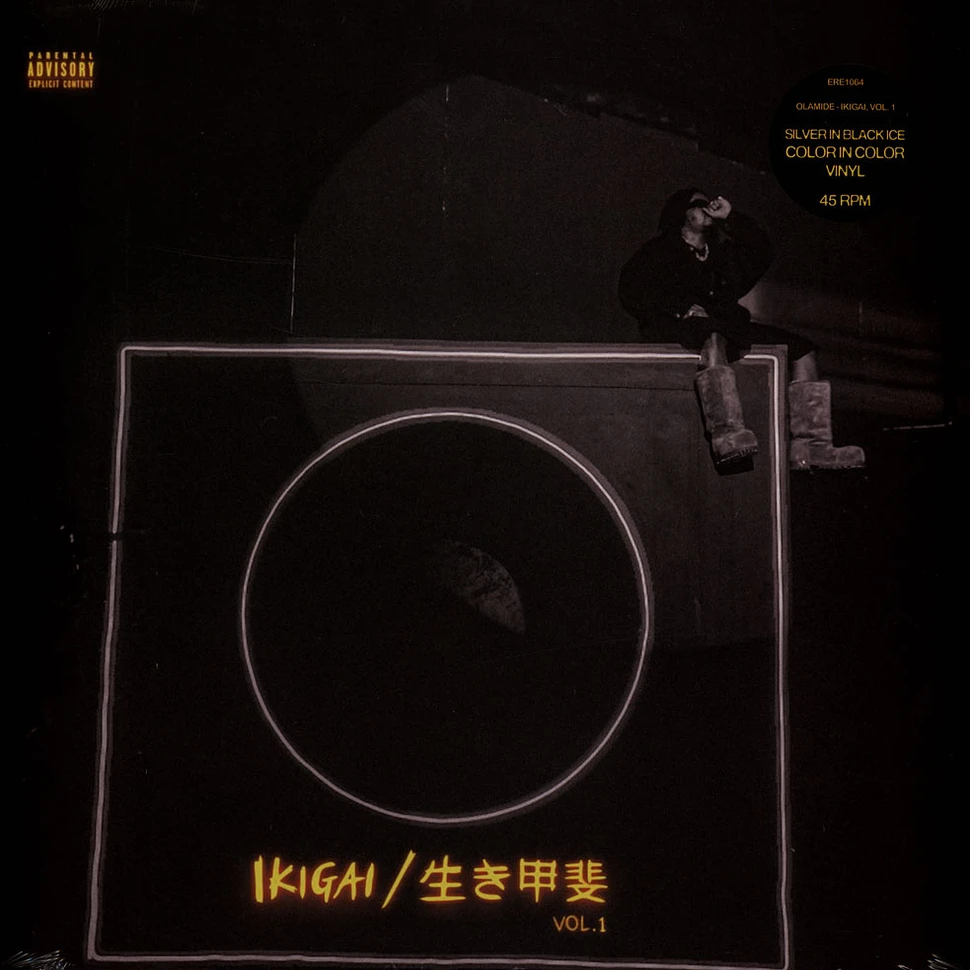 Olamide - Ikigai, Volume 1 Silver In Black Vinyl Edition