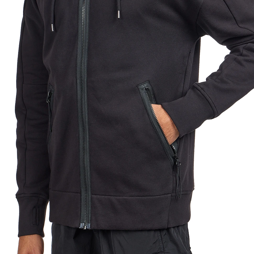 C.P. Company - Diagonal Raised Fleece Goggle Hoodie