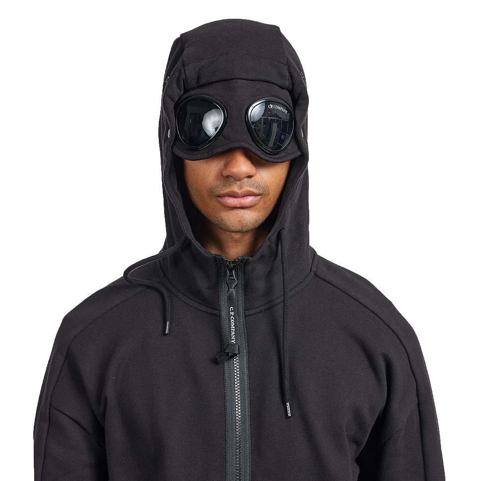 C.P. Company - Diagonal Raised Fleece Goggle Hoodie