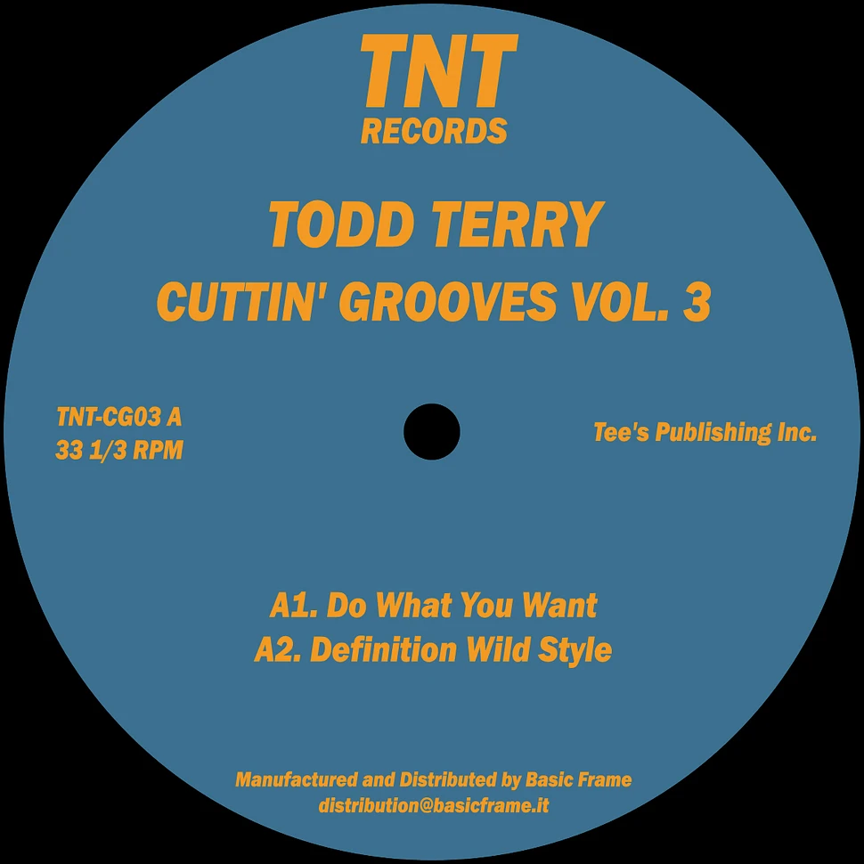 Todd Terry - Cuttin' Grooves Volume 3