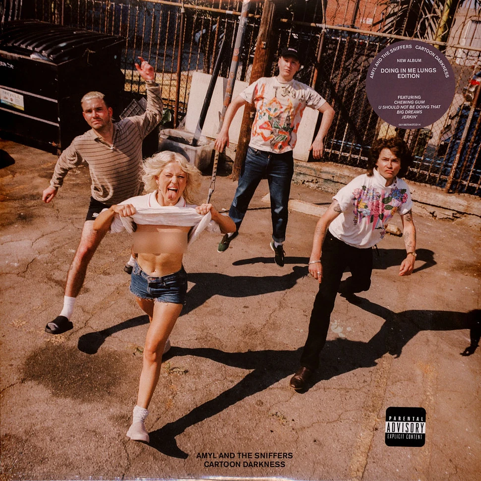 Amyl And The Sniffers - Cartoon Darkness Doing In Me Lungs Vinyl Edition