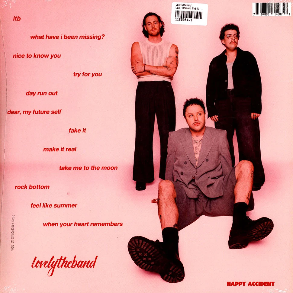 Lovelytheband - Lovelytheband Red Vinyl Edition