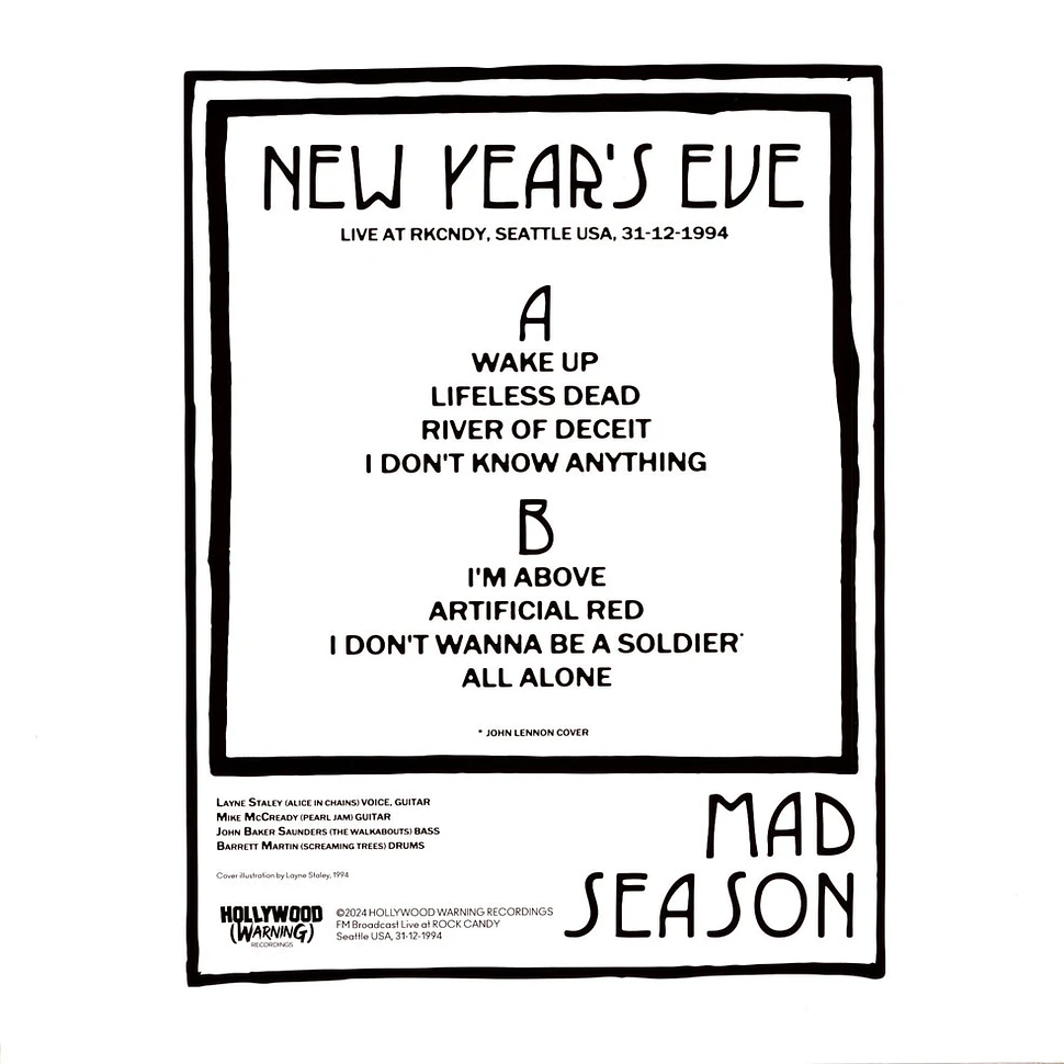 Mad Season - New Year's Eve: Live At Rkcndy Seattle 1994